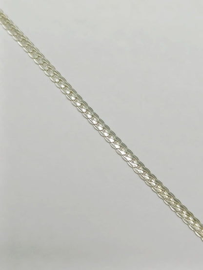 Pulsera de Plata tipo cubana 7.1 Gramos USADA