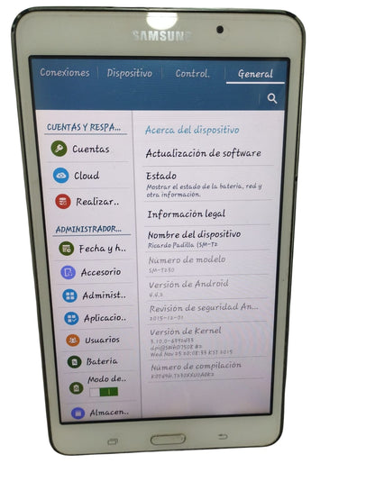 Tablet Samsung Galaxy Tab 4-USADA