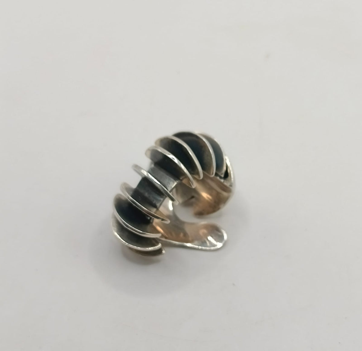 Anillo diseño de pez PLATA 925 peso 20.6gr