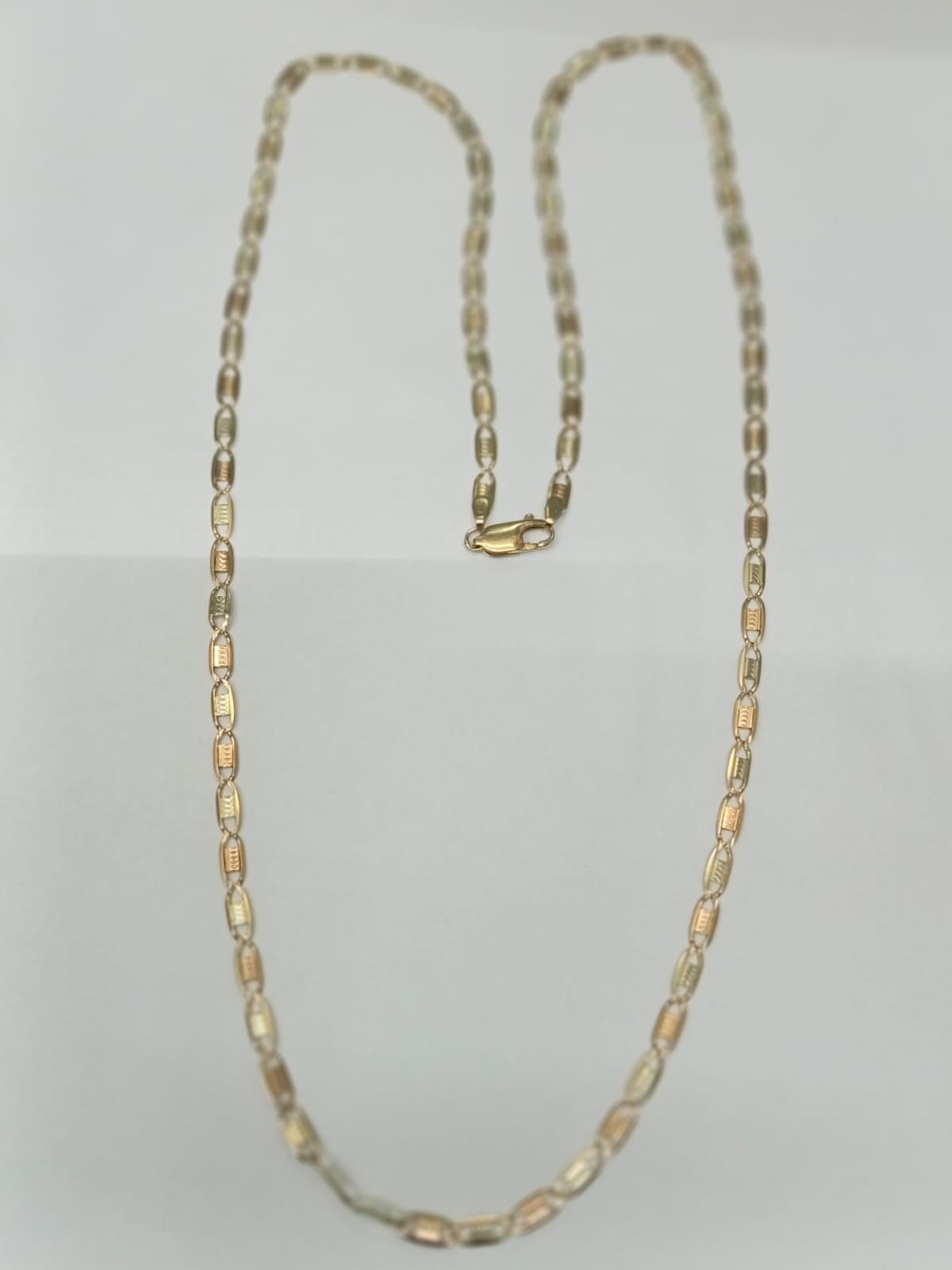 cadena de oro 10k - diseño gucci  mide 33cm