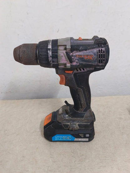 Taladro inalambrico TRUPER max-20 con cargador, usado