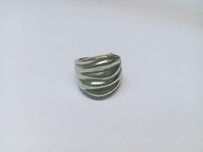 Anillo Moderno de Plata – Talla 6