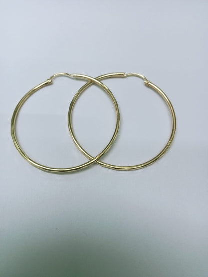 Par de Arracadas Diamantadas en Oro 10k – 2.2 g