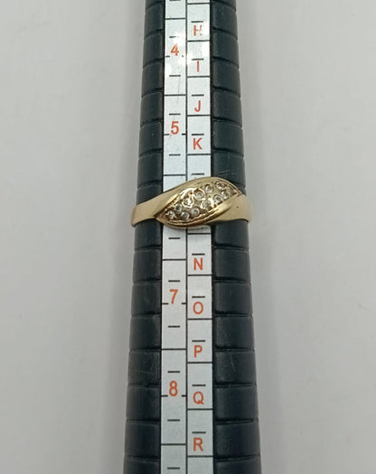 Anillo ORO 10k peso 1.9gr , usado