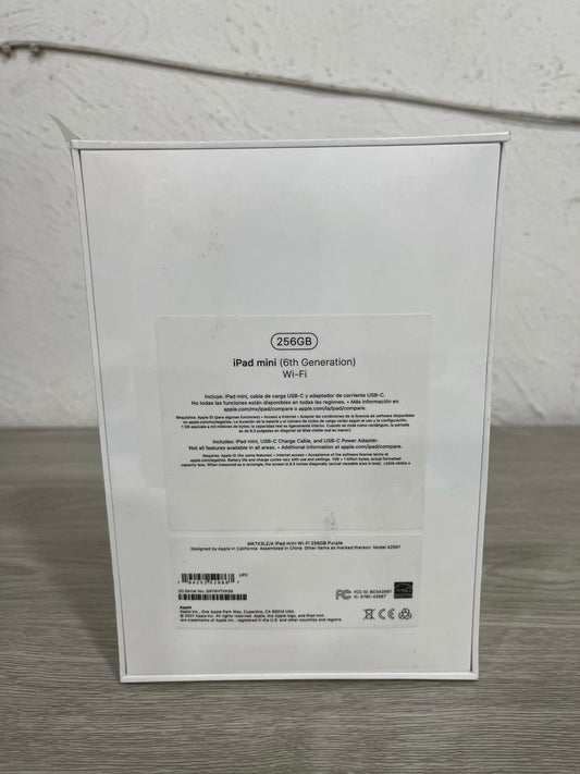 Tablet iPad Mini (6ª generación) 8.3" Wi-Fi + Celular 256GB