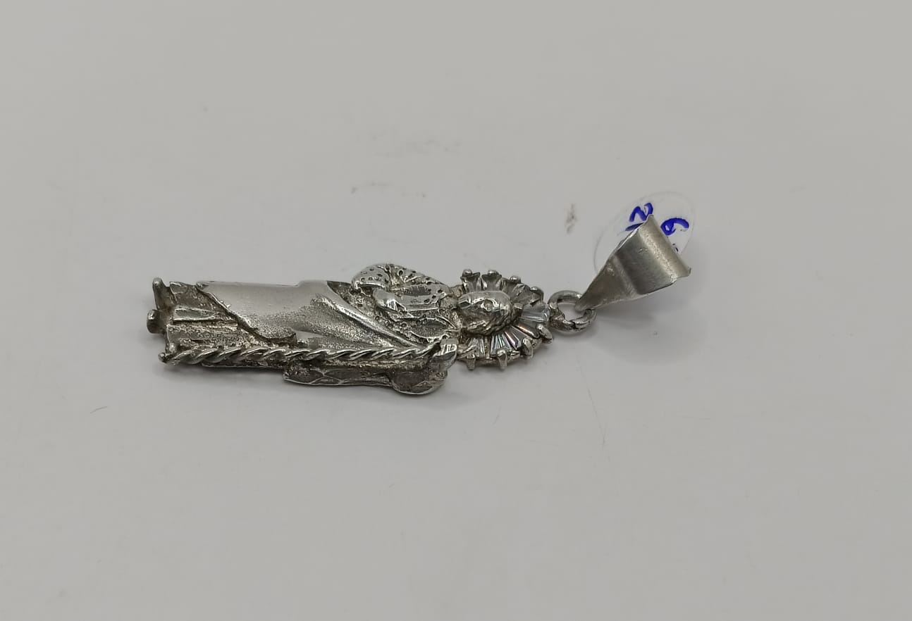 Dije SAN JUDAS PLTA 925 peso 6.3gr, usado