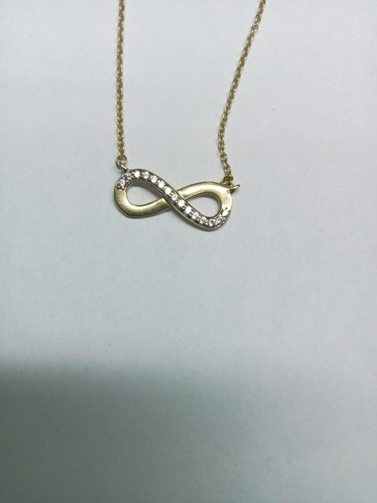 ✨ Cadena con Dije Infinito en Oro 10K ✨