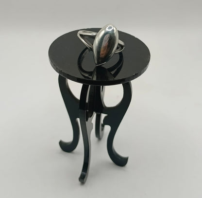 Anillo gota PLATA 925 peso 7.7gr