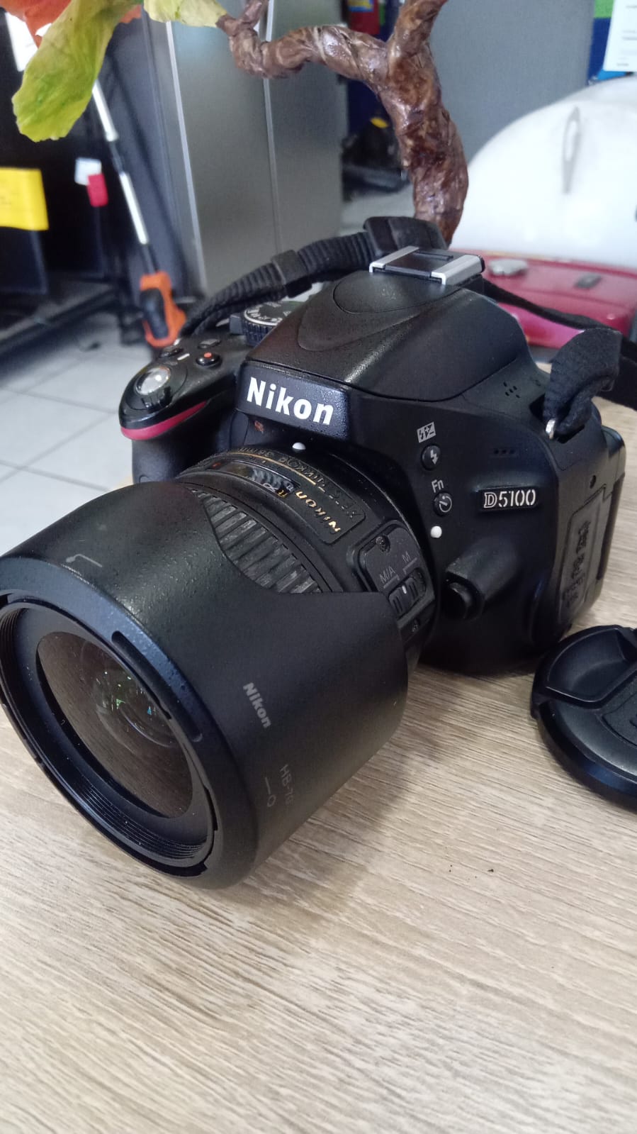 Camara Nikon profecional 5100-usada
