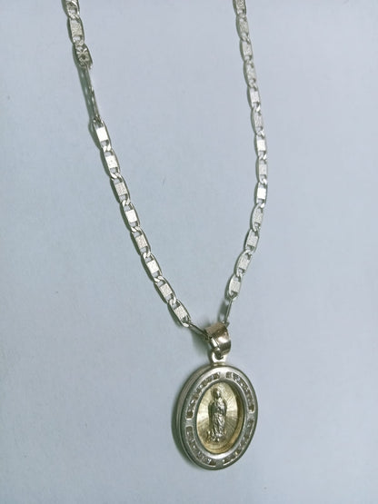 Cadena de Plata con Dije Religioso – 5.4 g