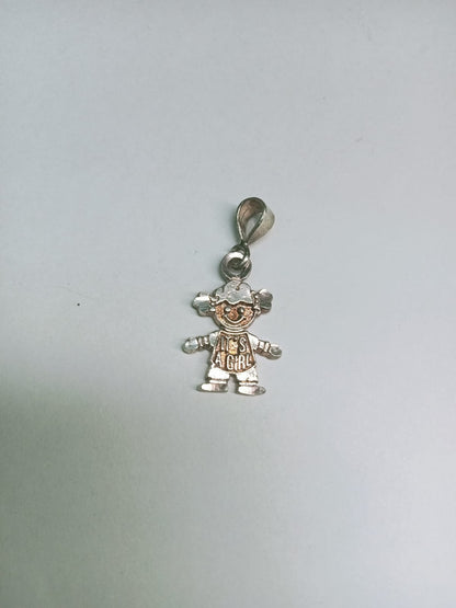 dije de plta - diseño niña