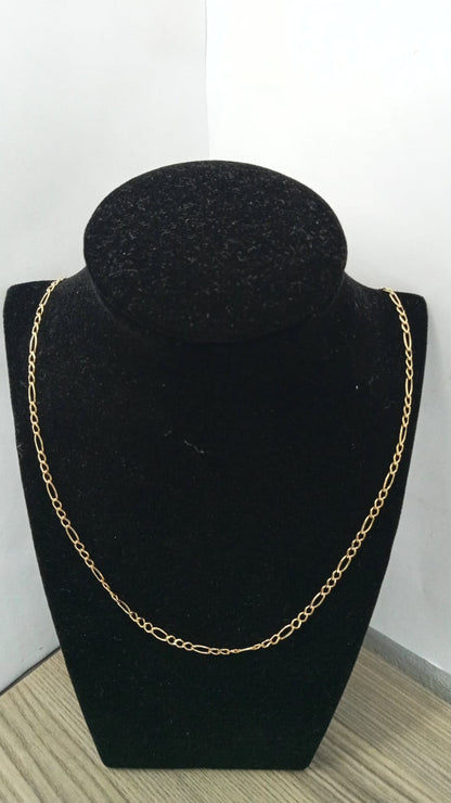 Cadena de oro tipo cartier 33cm 7.7gr