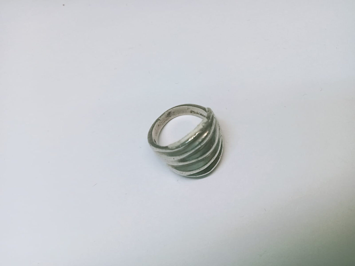 Anillo Moderno de Plata – Talla 6