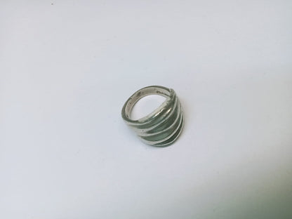 Anillo Moderno de Plata – Talla 6