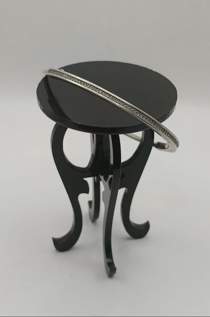 Brazalete PLATA 925 peso 10.9gr, usado