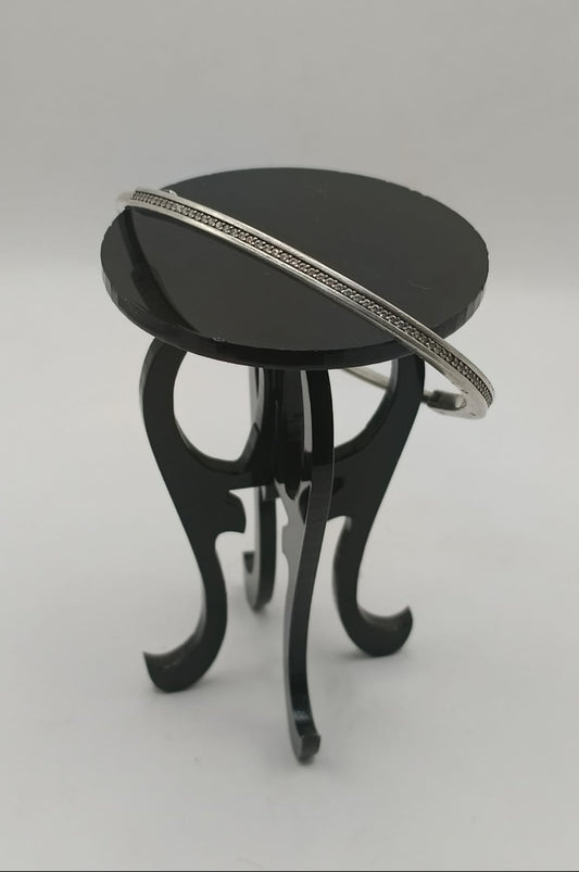 Brazalete PLATA 925 peso 10.9gr, usado
