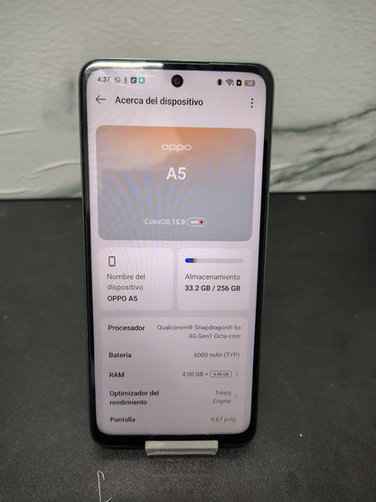 OPPO A5 256 GB 4 RAM