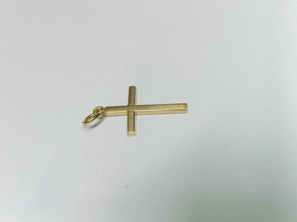 DIJE DE CRUZ ORO DE 10 K