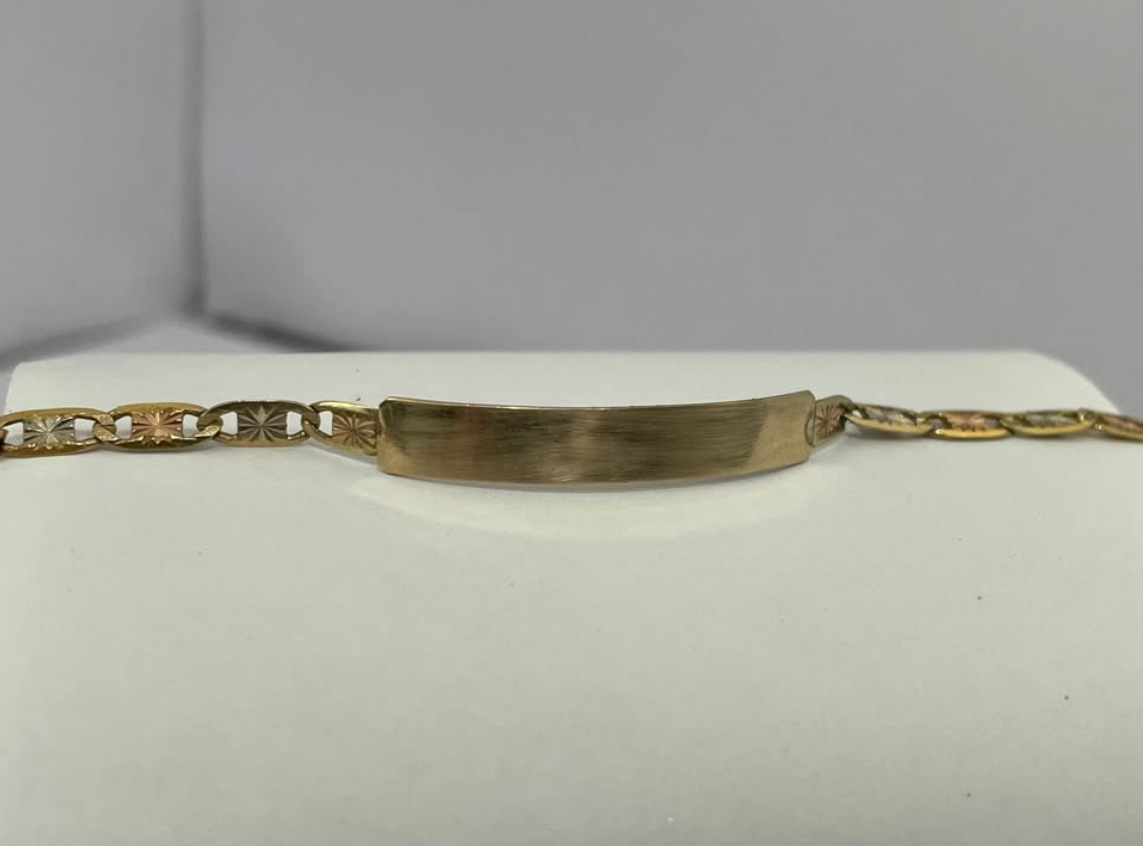 Esclava de Oro para Bebe 10 k 2.5 gr