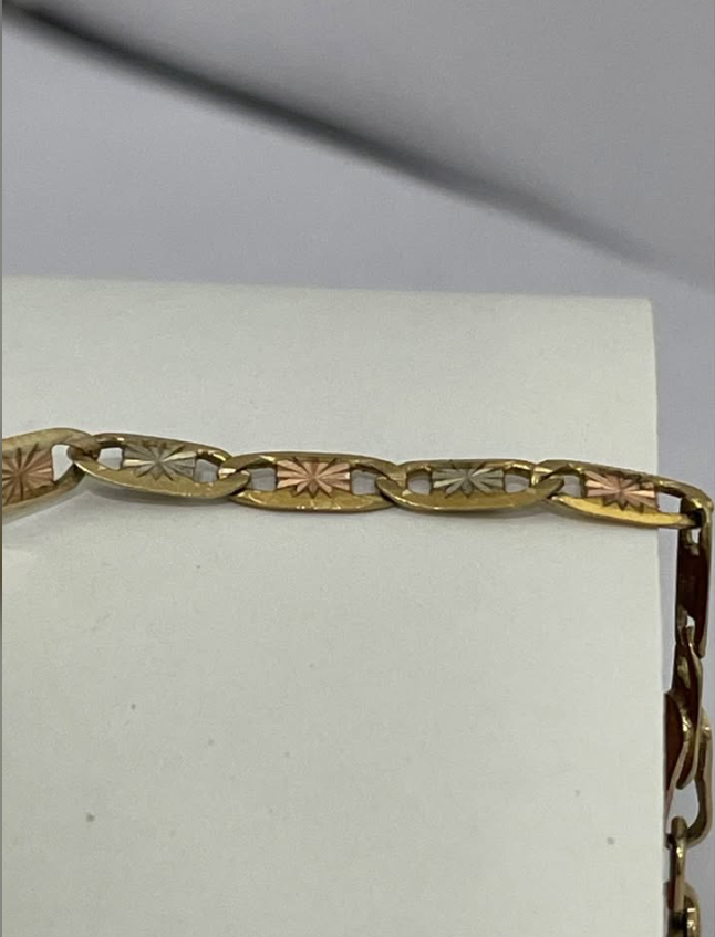 Esclava de Oro para Bebe 10 k 2.5 gr