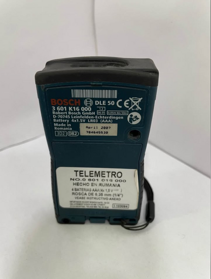 Telémetro Bosch DLE 50 - Usado