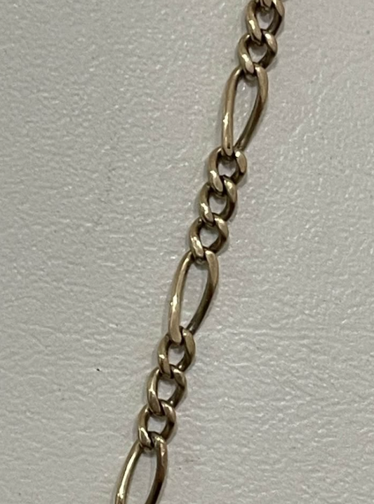 Cadena de oro 8K | 10.9 g | 60 cm largo | 3 mm ancho