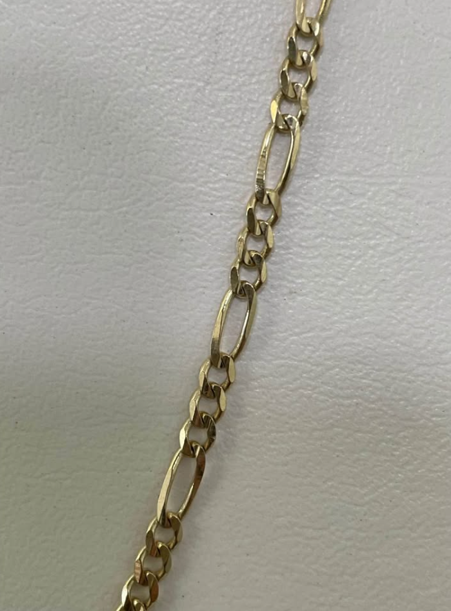 Cadena 10k / 7.6g / 55cm largo / 3mm ancho