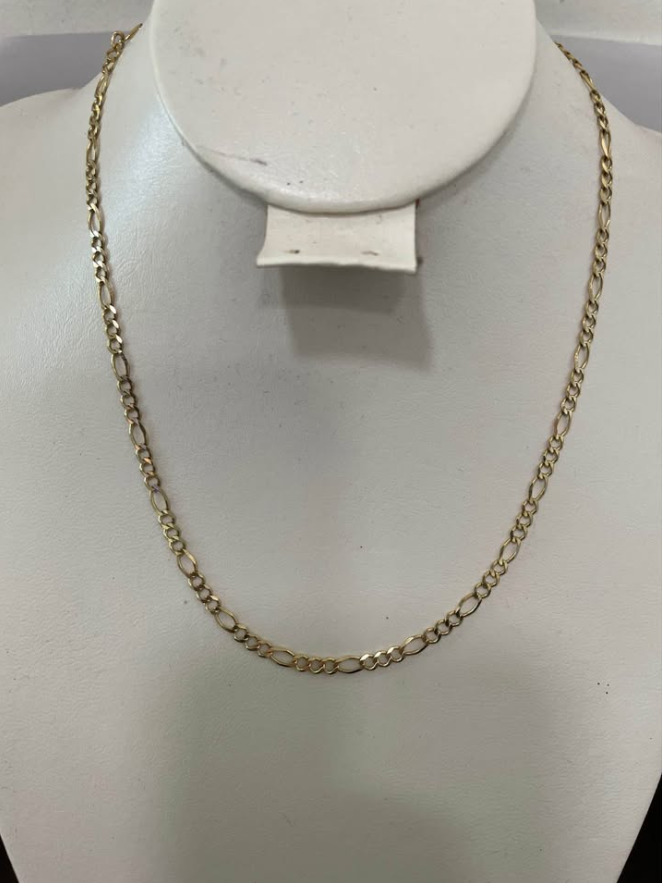 Cadena de Oro 10K – 5.1 g • 40 cm largo • 3 mm ancho