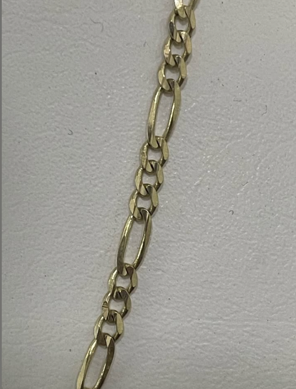 Cadena de Oro 10K – 6.3 g • 45 cm largo • 33 mm ancho