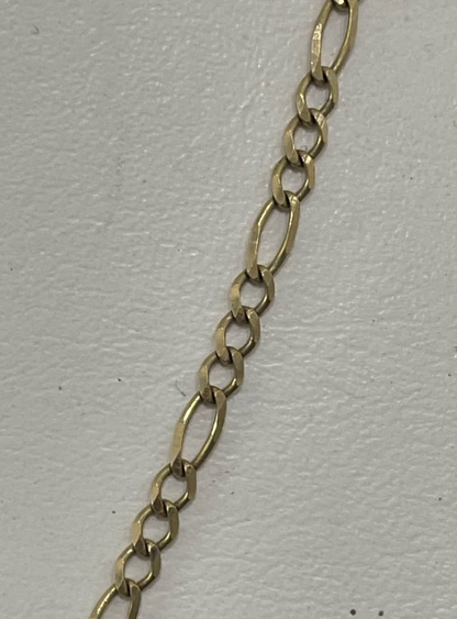 Cadena de Oro 10K – 6.8 g • 58 cm largo • 3 mm ancho