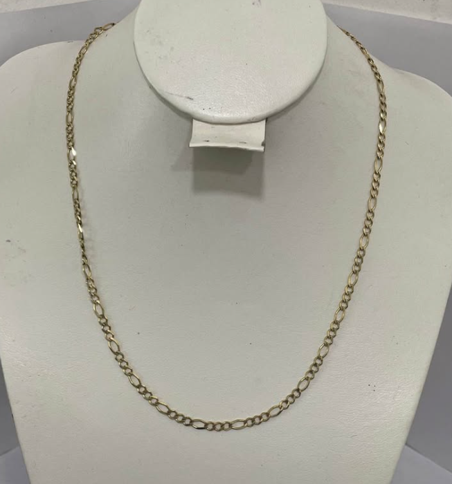 Cadena de Oro 10K – 5.6 g • 45 cm largo • 3 mm ancho
