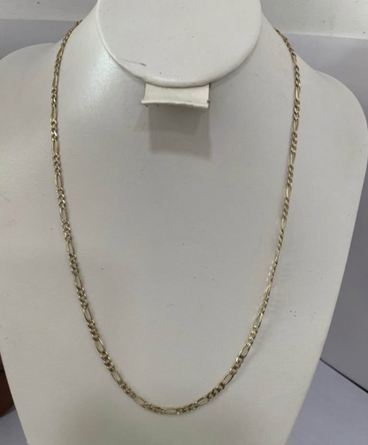 Cadena de Oro 10K – 6.8 g • 50 cm largo • 3 mm ancho