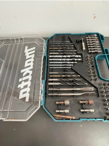 Taladro Inalámbrico Makita – 3 Funciones | Con Juego de Puntas y Brocas