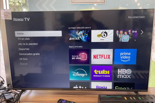 Smart TV HKpro 43 Pulgadas- Roku tv