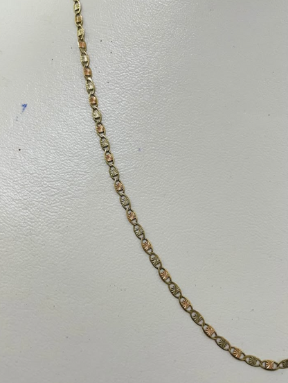 Cadena de Oro Florentino 10K | 2.6 Gramos | 50 cm Largo