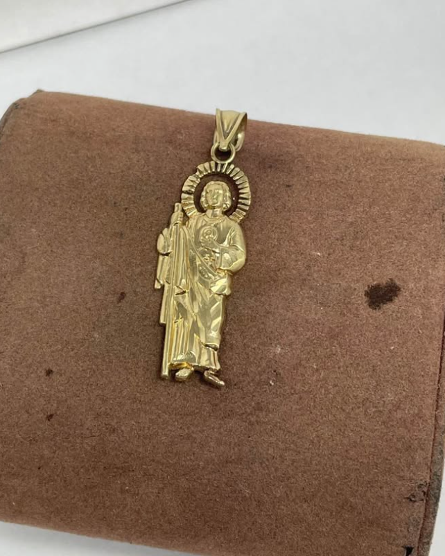 DIJE DE SAN JUDAS EN ORO 10K
