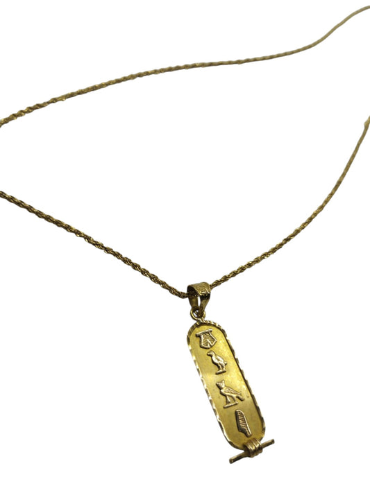 Cadena y dije Oro 18 kilates 2.4 gr