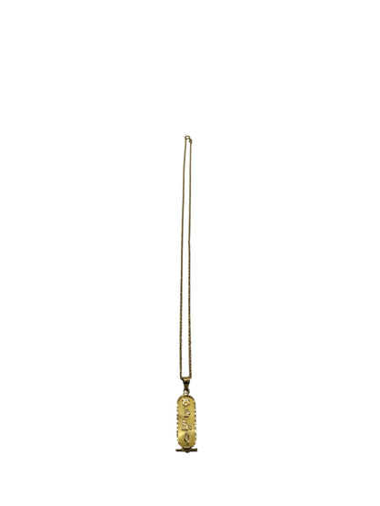 Cadena y dije Oro 18 kilates 2.4 gr