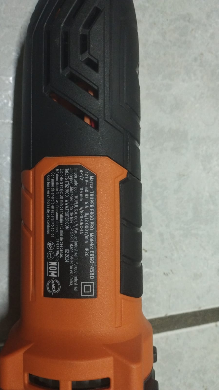 🔧 Mini Esmeril Usado Truper Modelo ERGO-4580 🔧