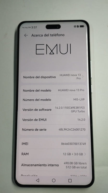 📱✨ Huawei Nova 13 Pro Usado