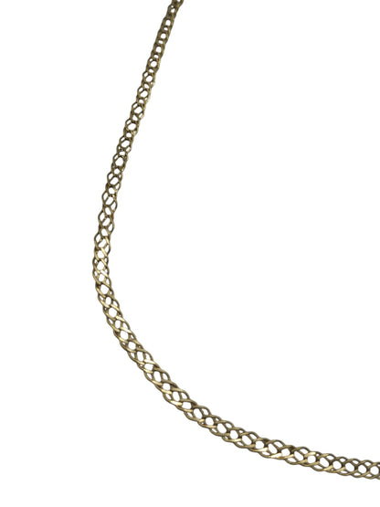 Cadena de oro tejido especial -10k 3.1gr 22cm