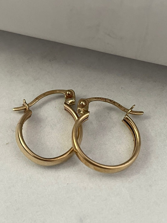 ARETES DE ORO 10K