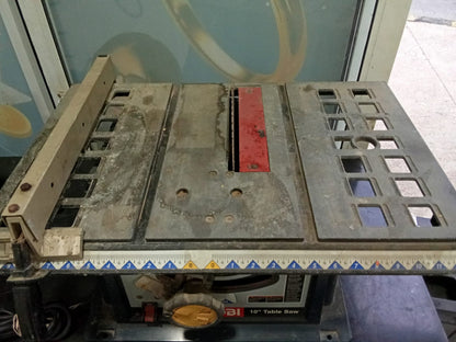 Sierra de banco RYOBI-usada