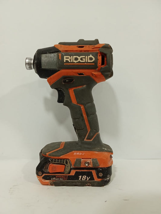 Atornillador de impacto RIDGID-usado