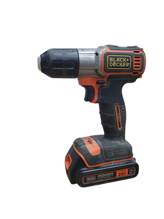 🛠️ Taladro inalámbrico Black+Decker🔋