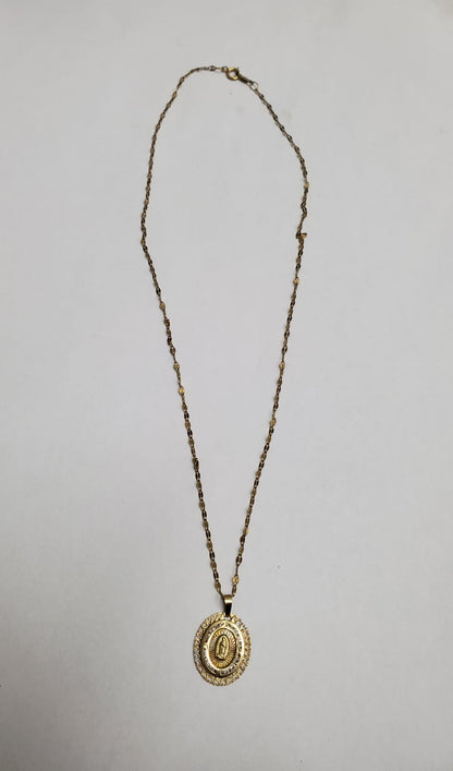 💛 CADENA DE ORO 10K 2.0 GRMS CON DIJE DE LA VIRGEN 💎