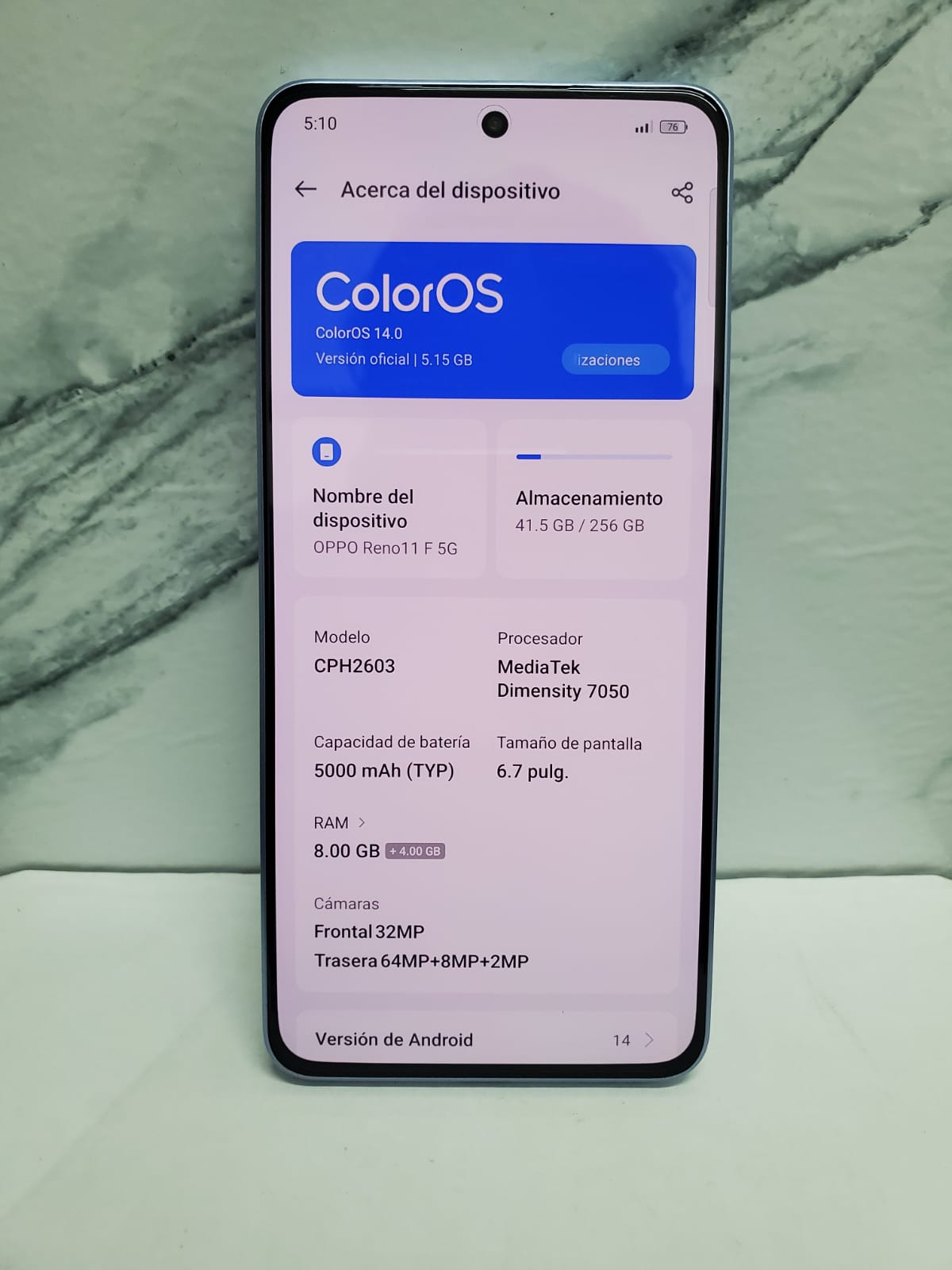📱 CELULAR OPPO RENO 11 F 5G ⚡