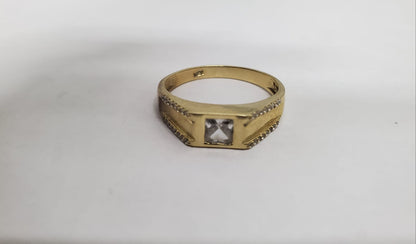 ✨💍 ANILLO DE ORO 10K CON PIEDRA 💎 💍✨