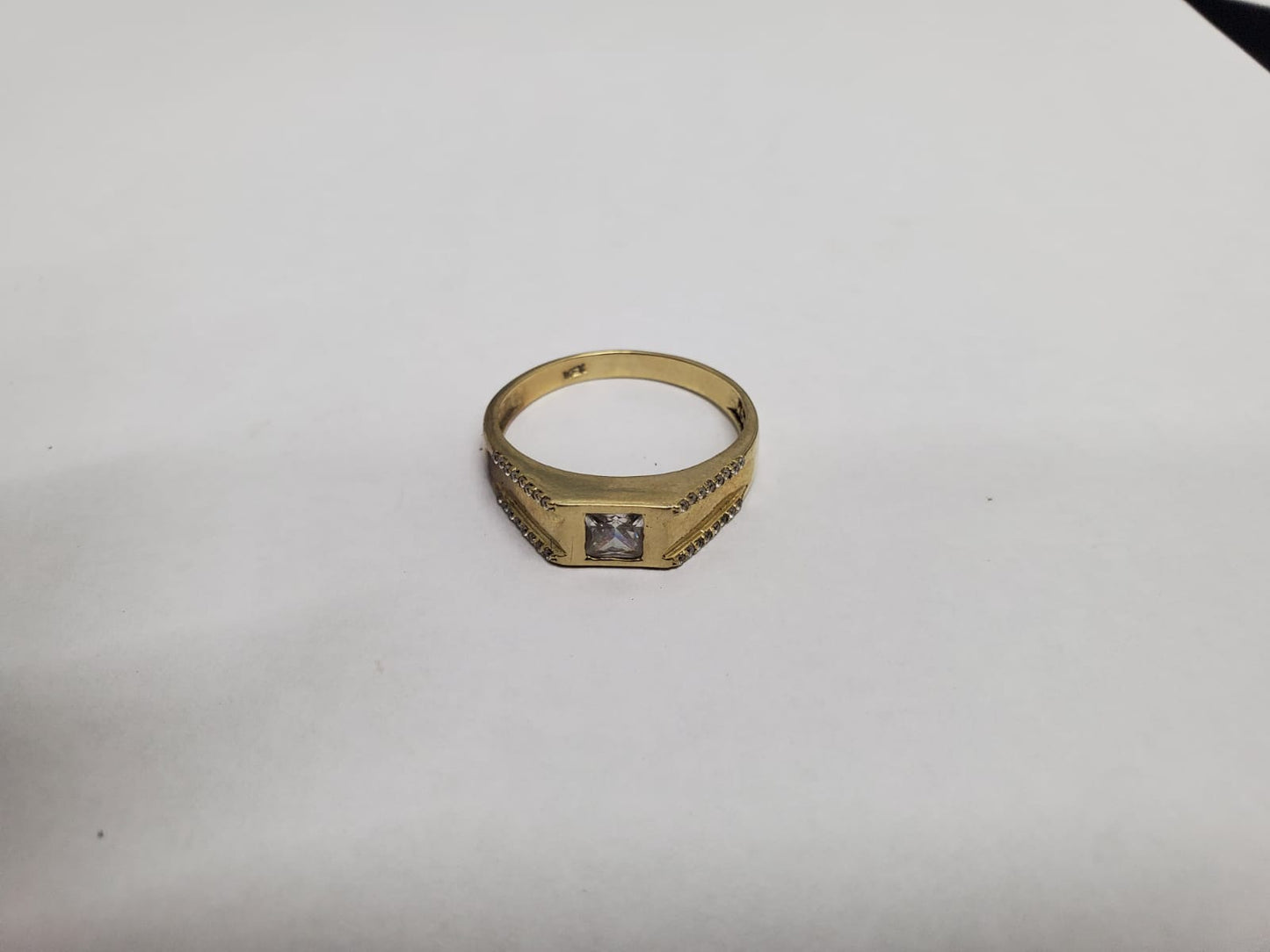 ✨💍 ANILLO DE ORO 10K CON PIEDRA 💎 💍✨