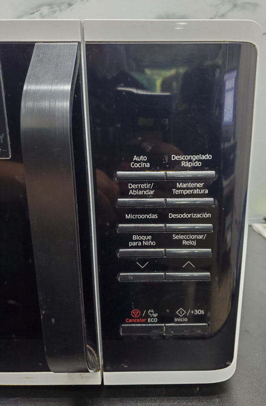 🍽️🔥 HORNO DE MICROONDAS SAMSUNG MODELO MS23K3513AW 🔥🍽️